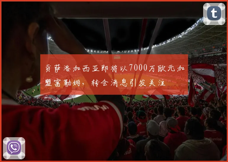 贡萨洛加西亚即将以7000万欧元加盟富勒姆，转会消息引发关注